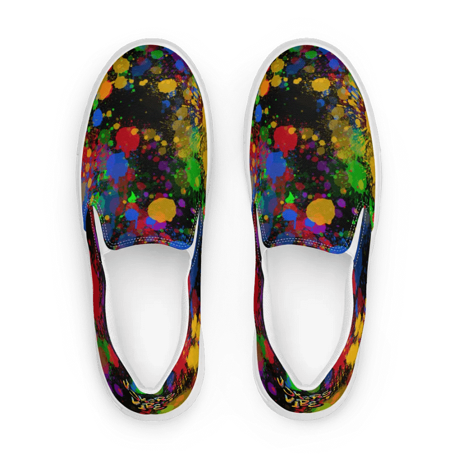 JokersVibe Graffiti Style Slip-On Shoes product image (1)