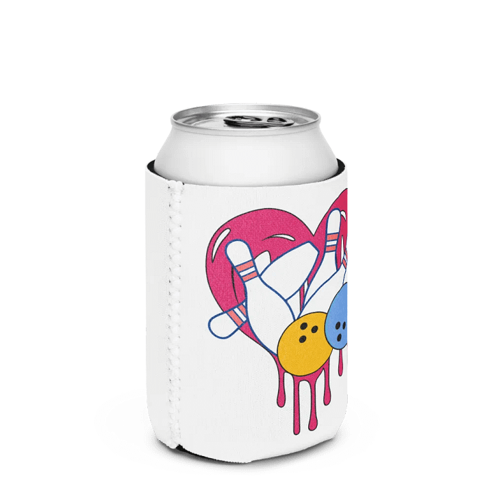 Heart Bowling Can Cooler product image (2)