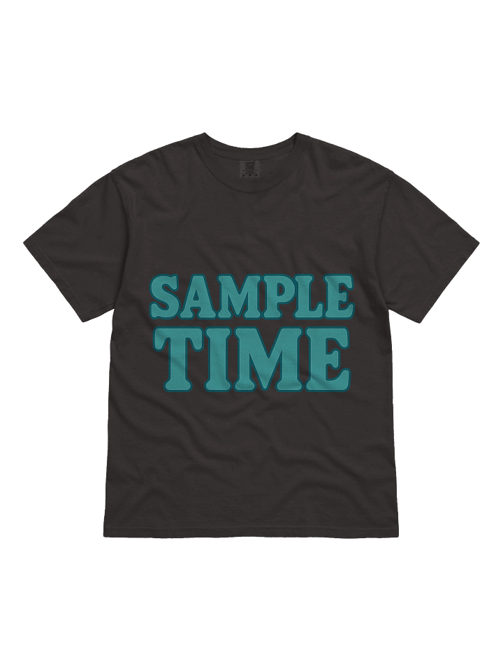 Sample Time Teal T-Shirt product image (3)