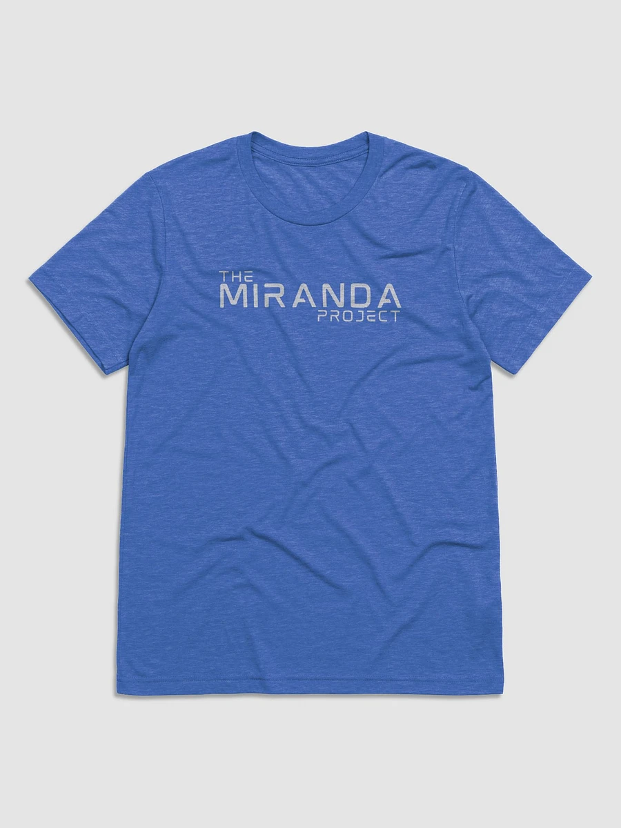 The Miranda Project White Logo Men's Cut Tri-Blend Tee product image (11)