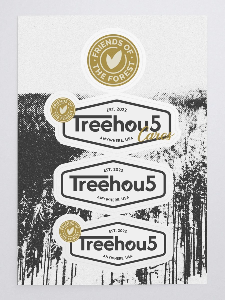 Treehou5 | Friends of the Forest Sticker Sheet Set product image (3)