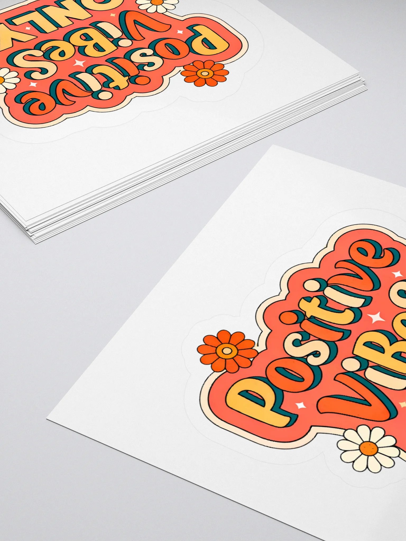 Positive Vibes Only Sticker Pack product image (11)