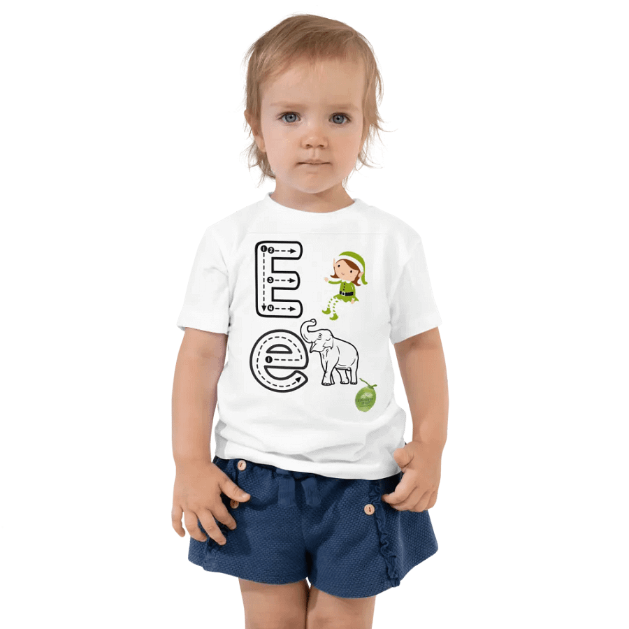 JoBeth Design Ee White Toddler T-Shirt product image (1)
