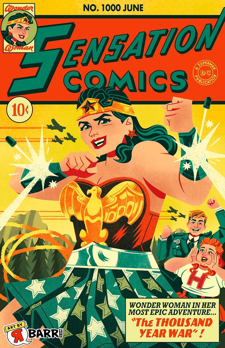 Wonder Woman Sensation Comics 1000 Poster product image (1)