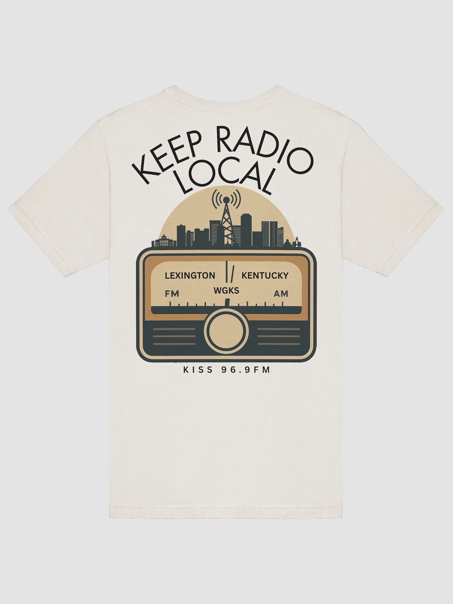 Keep Radio Local T-shirt product image (42)
