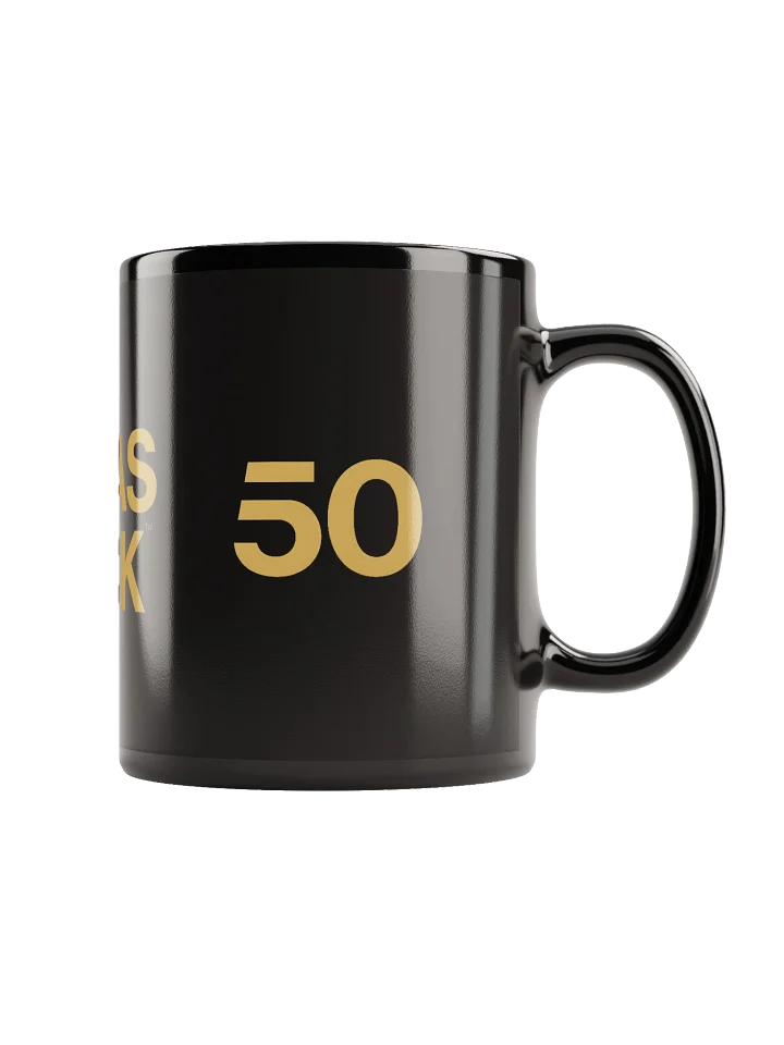 50 as FCK™ - Black Glossy Mug product image (1)