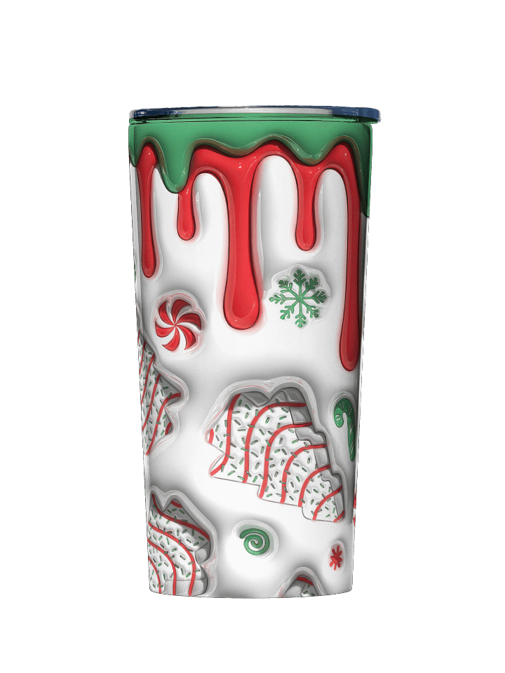 Festive Holiday Stainless Steel Tumbler product image (1)