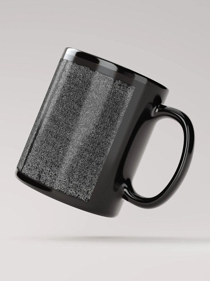 Rug Rag Reversed black glossy mug product image (2)