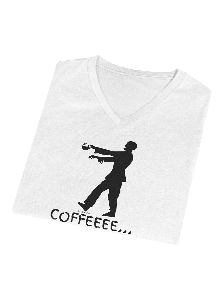 Coffee Zombie Black - Women's V-Neck Tee product image (7)