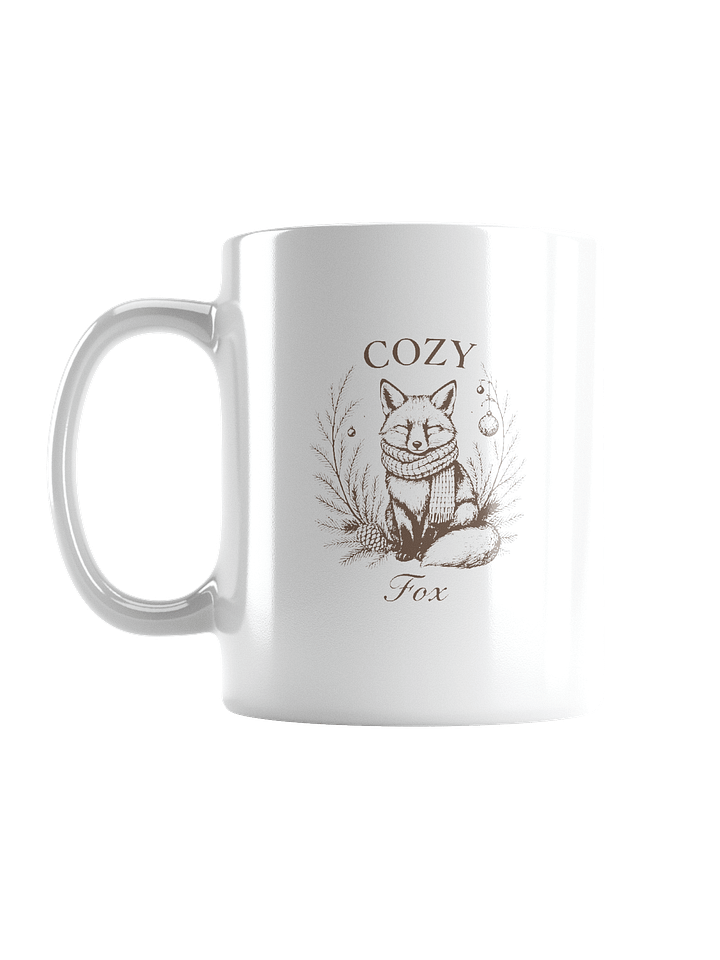 Cozy Fox Vintage Christmas Mug product image (1)