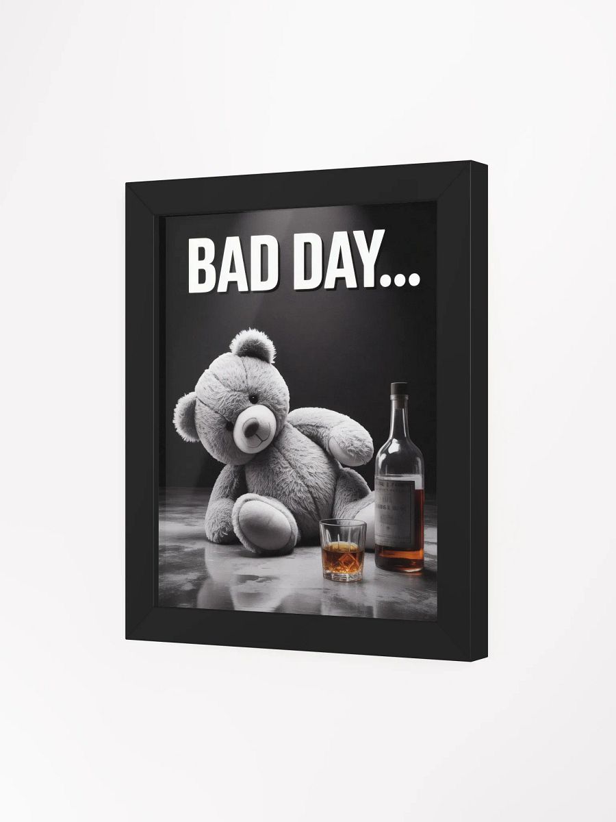Dramatic Teddy Bear Framed Poster product image (4)