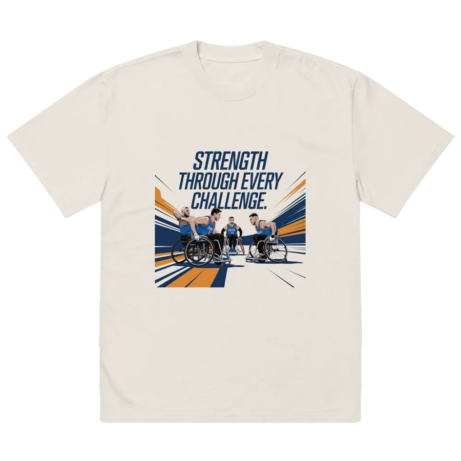 Wheelchair Basketball Strength Tee product image (4)