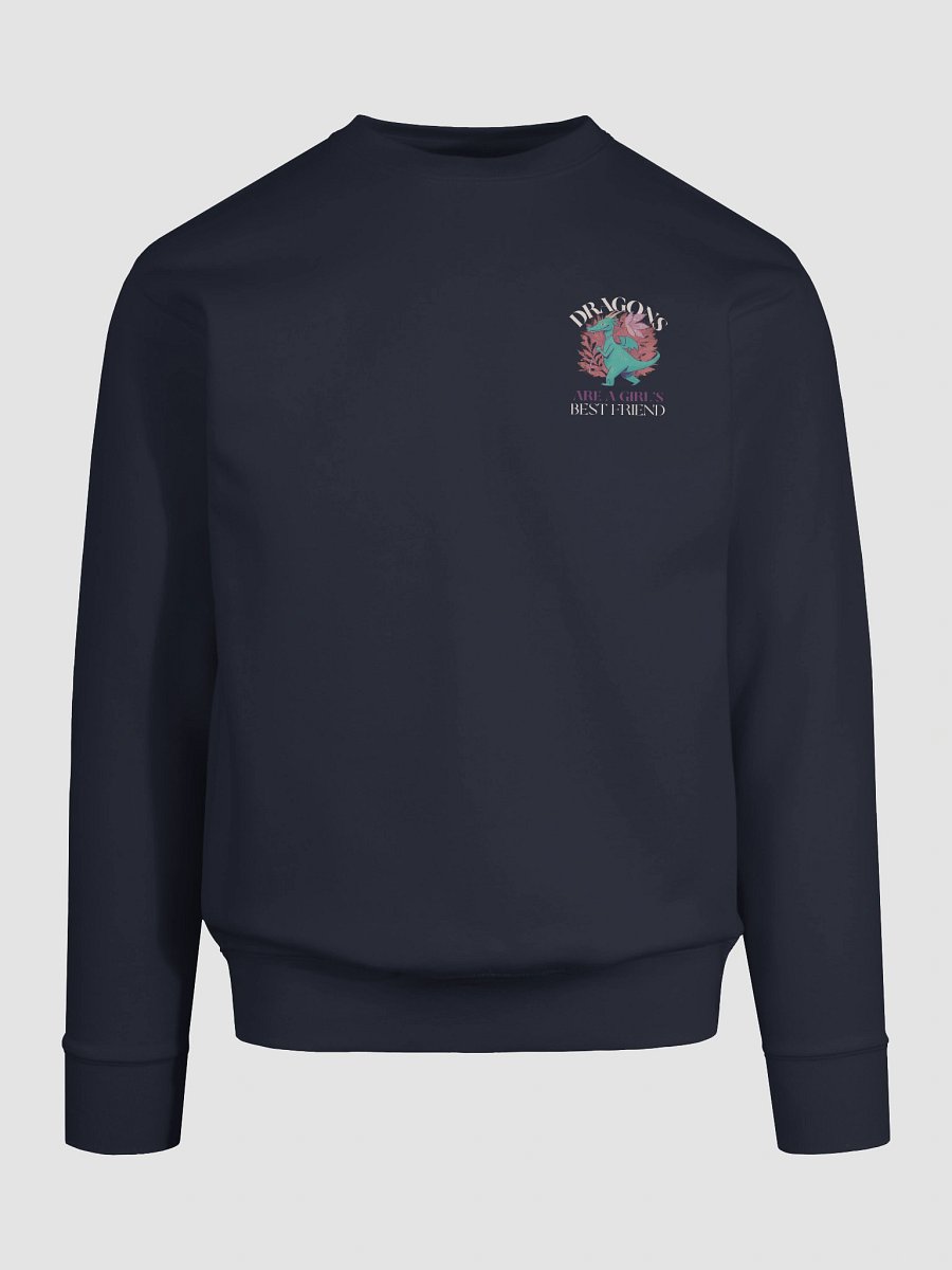 Dragons Are A Girl's Best Friend Dragon Girl Woman Friendship Sweater product image (7)