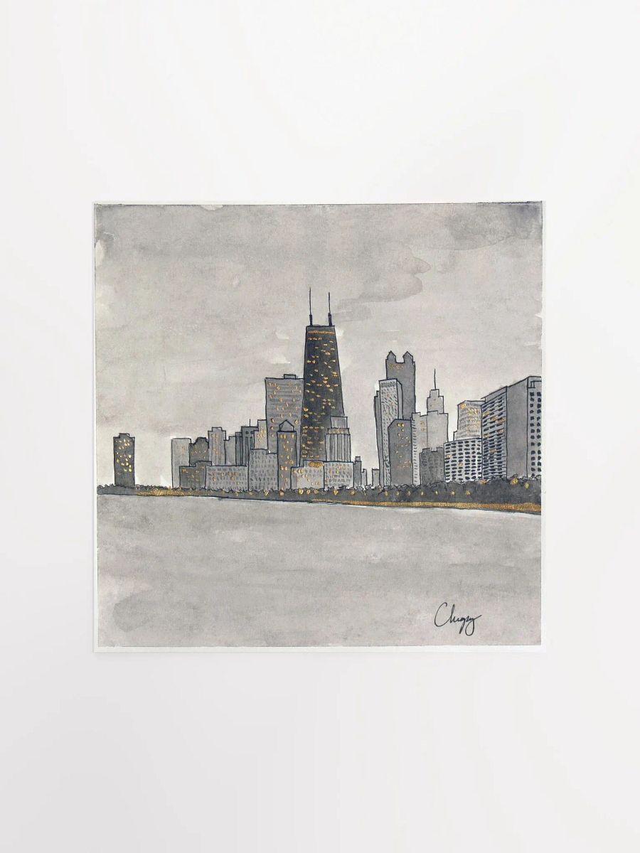 Chicago Skyline Print product image (1)