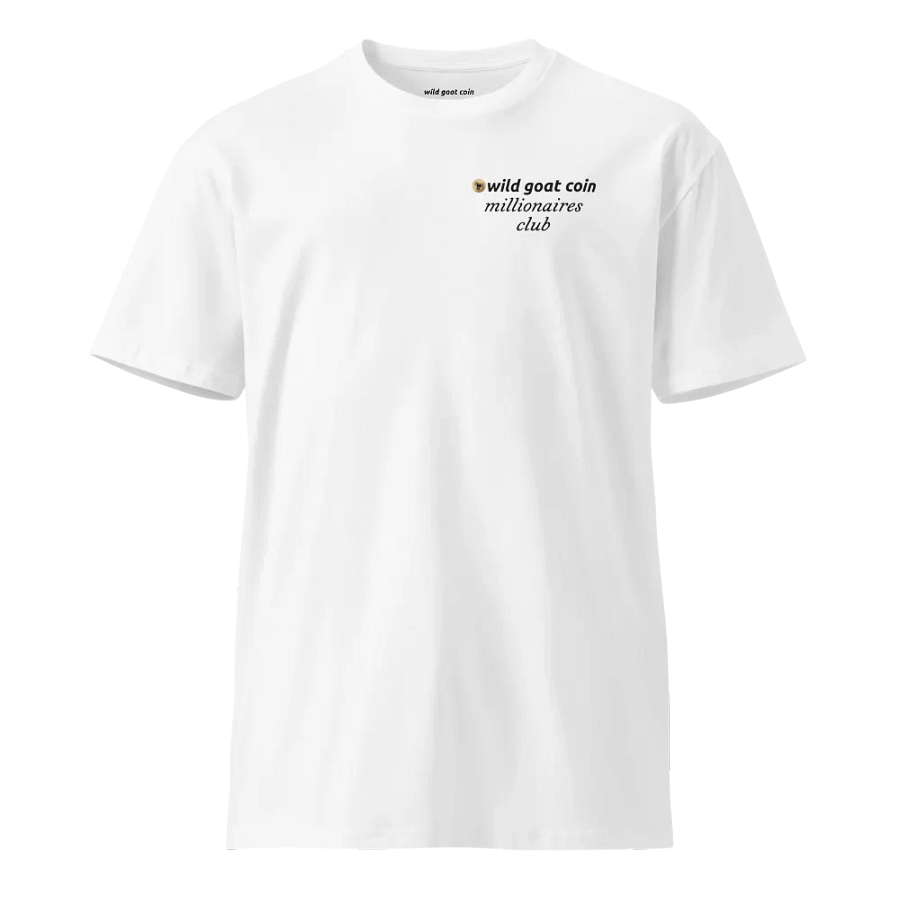 Millionaires Club T-Shirt [White] product image (1)