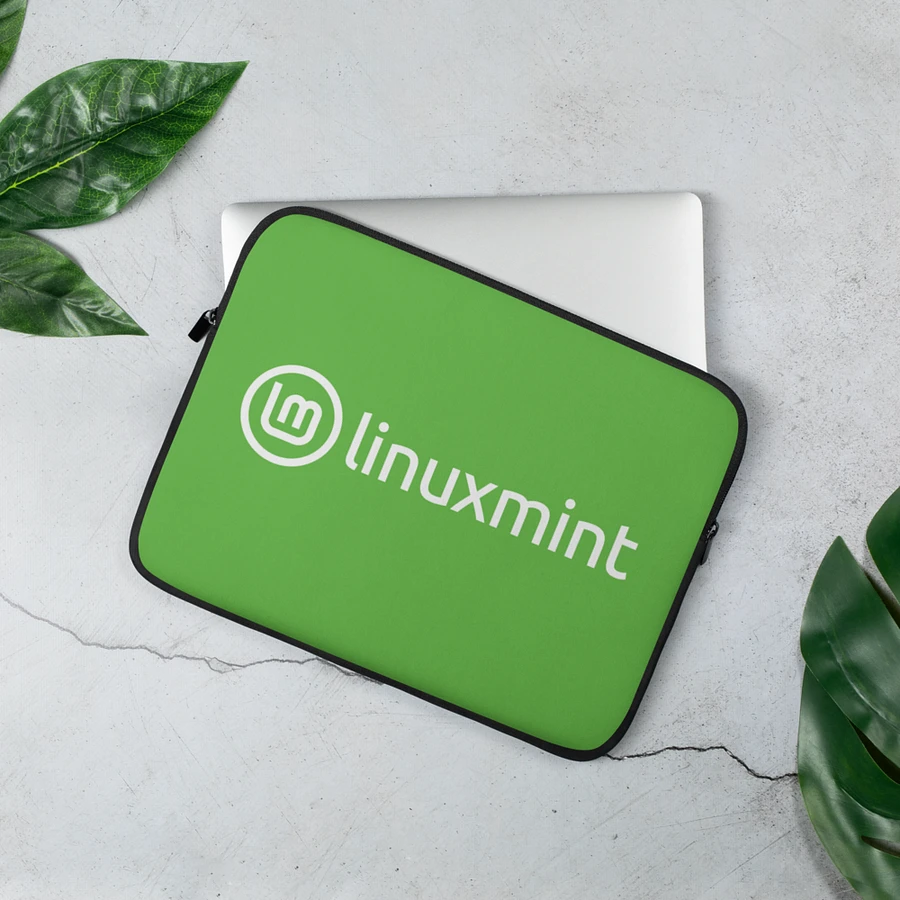 Laptop Sleeve with Linux Mint Logo product image (2)