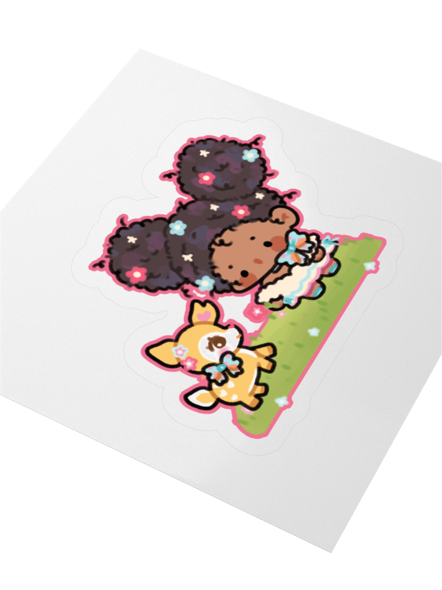 ♡ silly minty pink sticker product image (3)