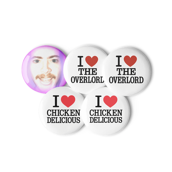 Chickendelicious + The Overlord Pins product image (3)