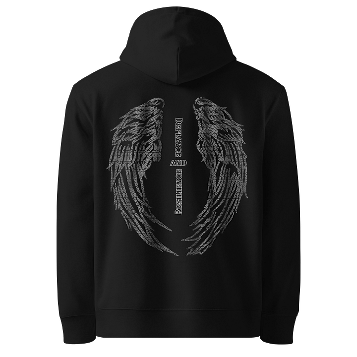 Letter Wings Premium Organic Hoodie product image (1)