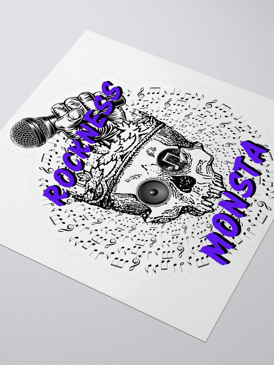 Rockness Monsta "King MC" Sticker product image (3)