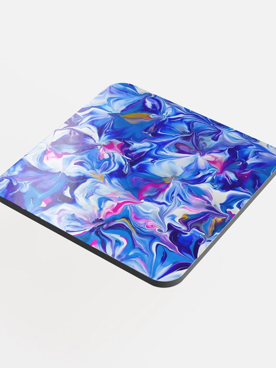 Ocean Blossoms Fluid Art Coaster product image (4)
