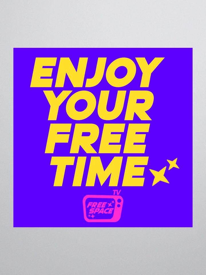 Free Time Sticker (Bold) product image (3)