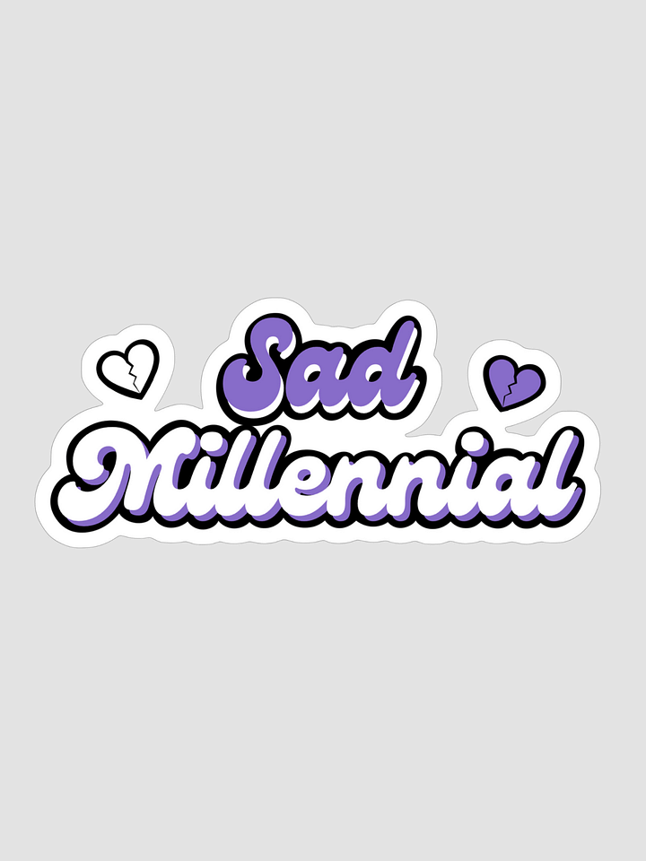 Sad Millennial Sticker product image (1)