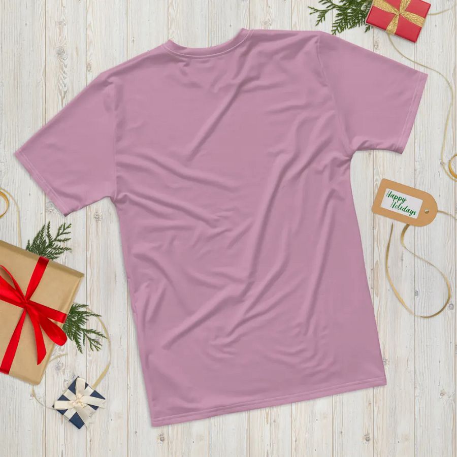 Plain Lilac Purple Soft Summer Men's Crewneck Polyester Heavyweight Premium T-Shirt by Treasure Pie product image (12)