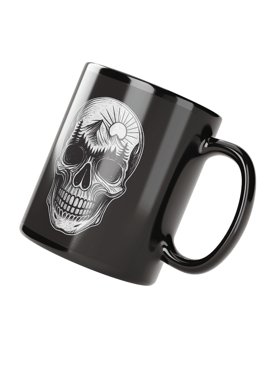Rugged Sportsmen Skull & Mountain Coffee Mug product image (4)