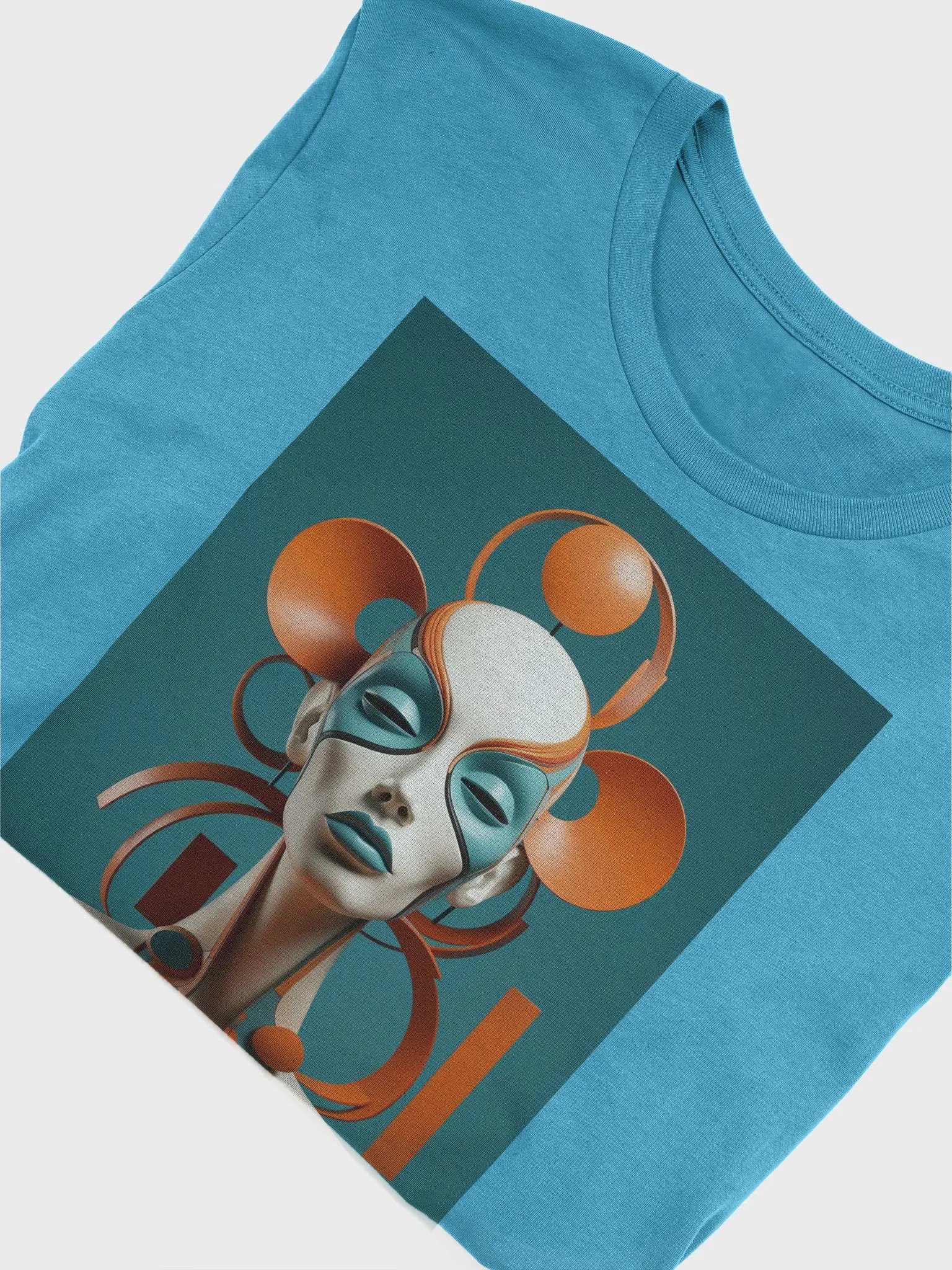 Futuristic Abstract Head Sculpture T-Shirt product image (8)