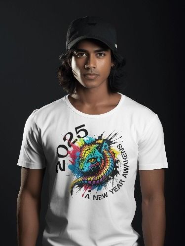 2025 A New Year Awakens - Dragon Unisex T-Shirt product image (2)