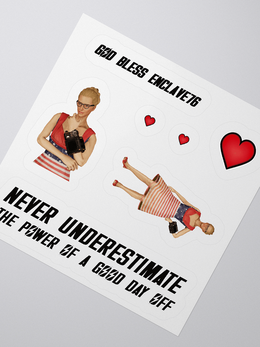 The First Lady Cut Stickers product image (4)