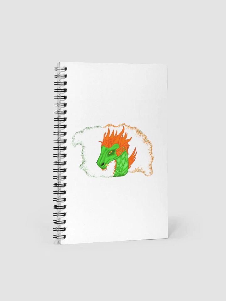 Fiery Dragon Dreams Spiral Notebook product image (1)