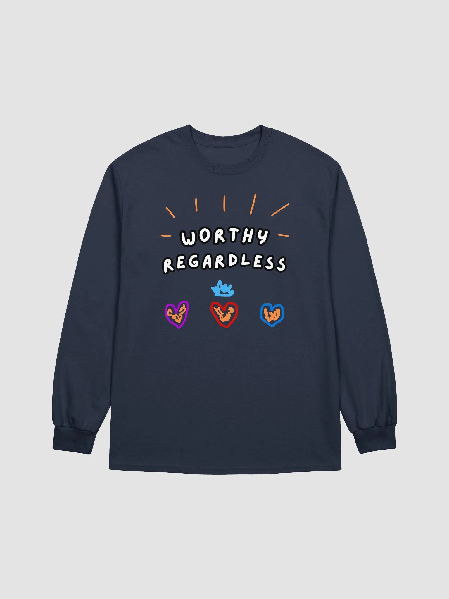 Worthy Regardless Long Sleeve product image (1)