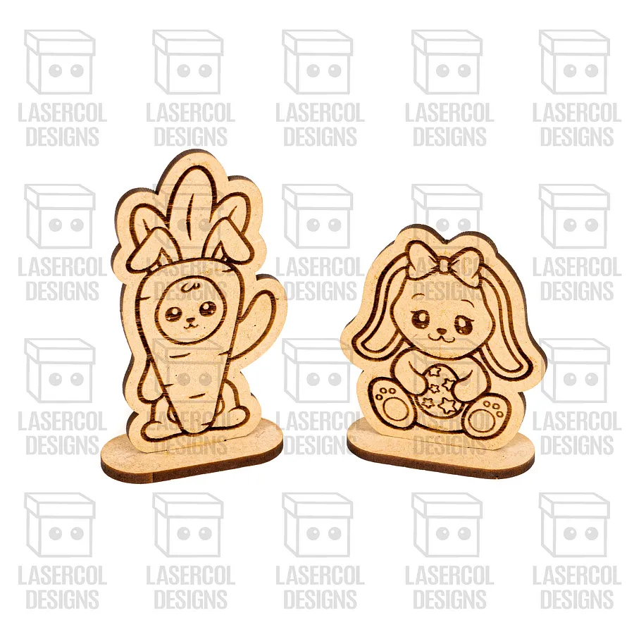 Easter Cutouts With Base Set 2 - Laser Cut Files product image (7)