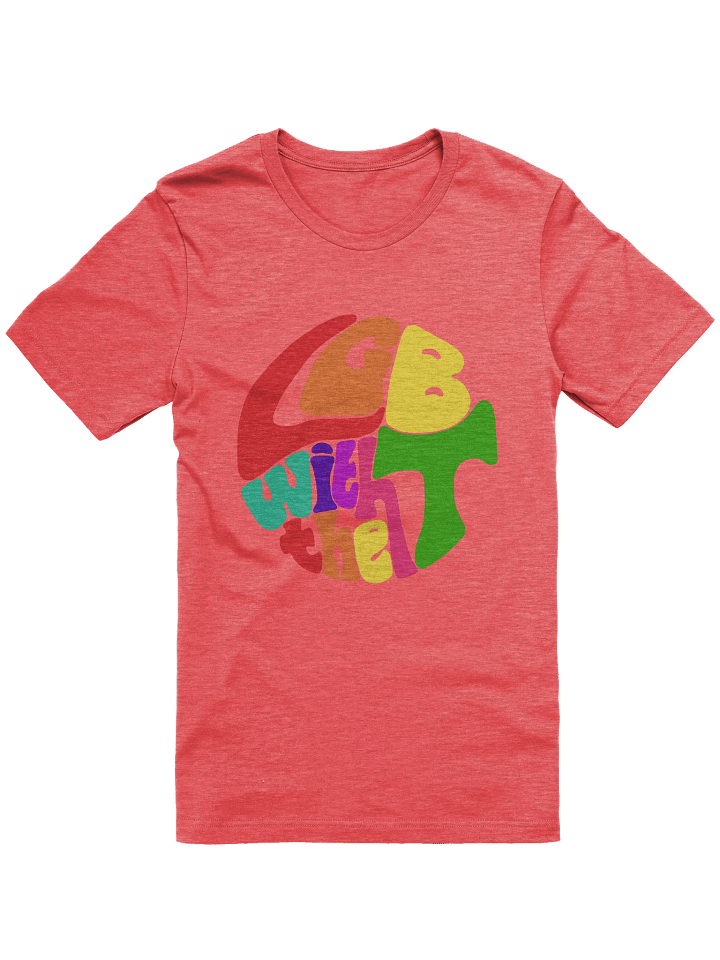 Full Pride LGB with the T big print tee product image (1)