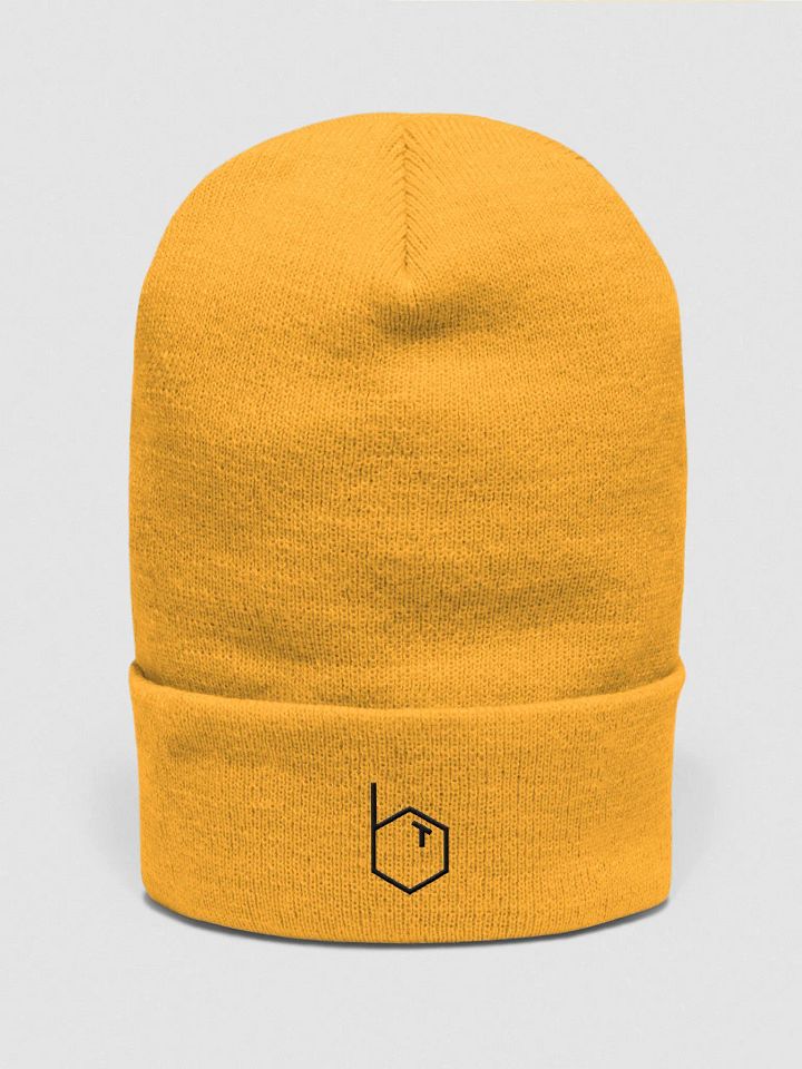 Yellow 'BT' Logo Beanie product image (1)