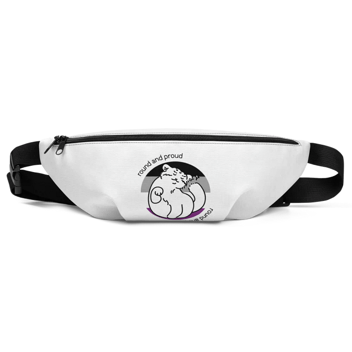 Round and Proud Manul Asexual Version - Fanny Pack product image (1)