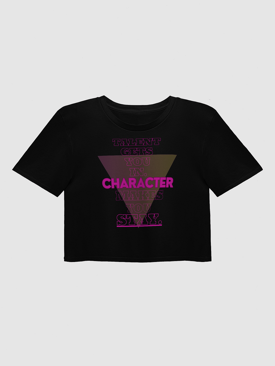 Talent & Character eight22 Beige Sans-Serif Crop Top product image (1)