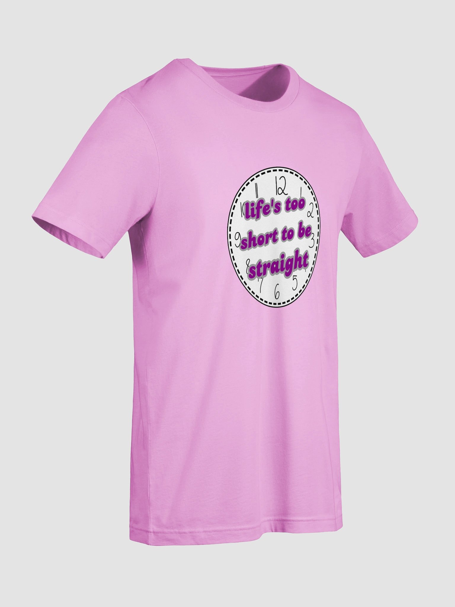life's too short to be straight asexual t-shirt product image (9)