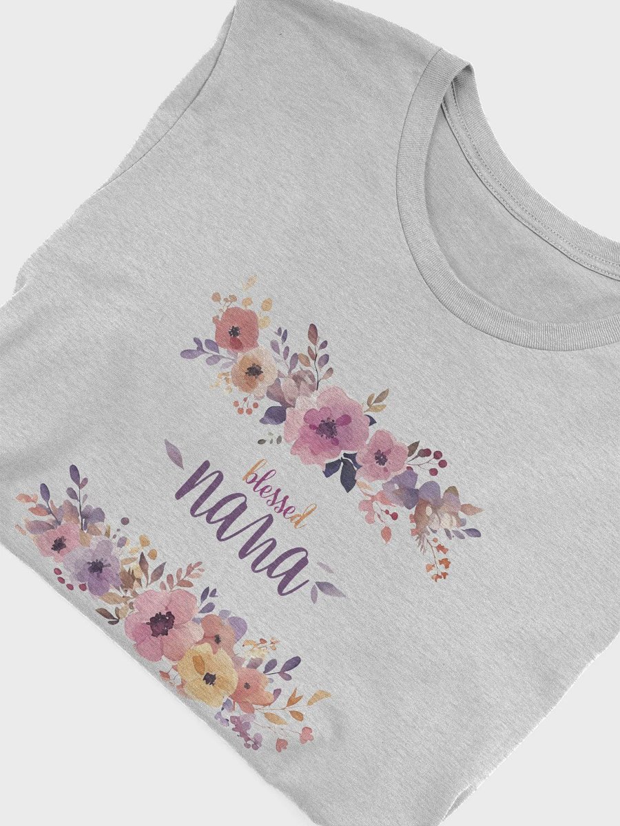 Beautiful Blessed Nana Floral T-Shirt product image (1)
