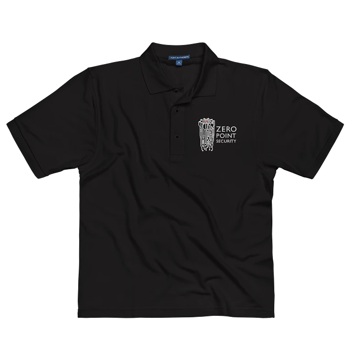Zero-Point Polo Shirt (Black) product image (1)