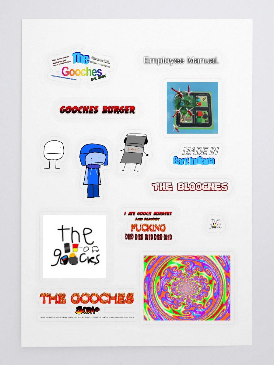 The Gooches Sticker Shits product image (3)