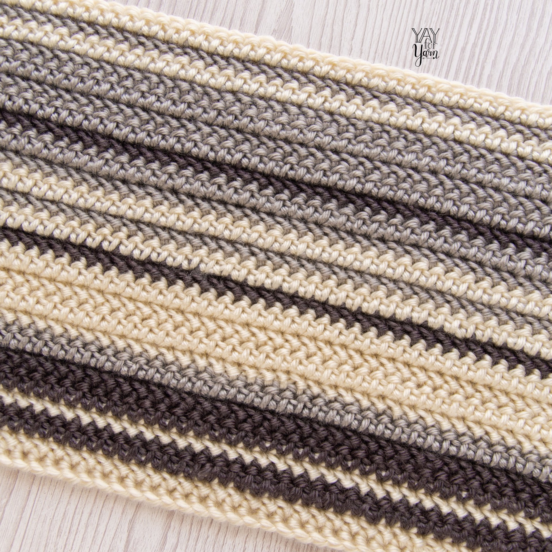 Herringbone Scarf - PDF Crochet Pattern & Video Tutorial product image (8)