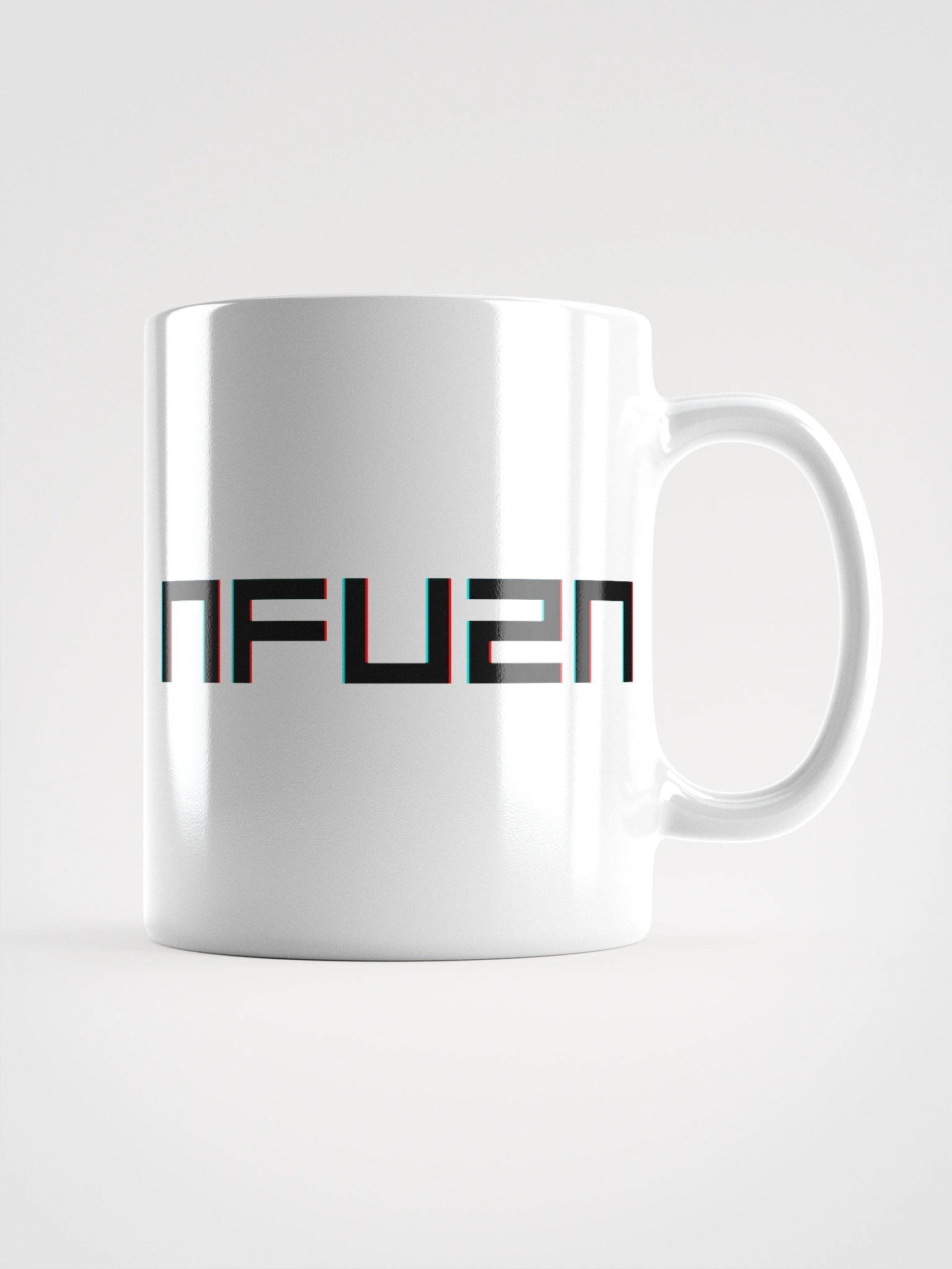 NFUZN White Glossy Mug product image (1)