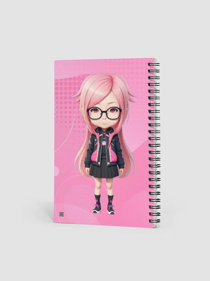 (PINK CHIBI) K Spiral Notebook product image (2)