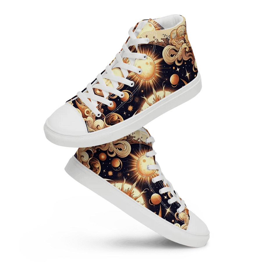 Men's High Top Canvas Shoes product image (58)