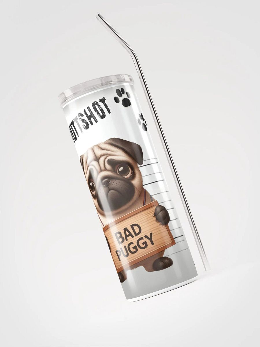 A Pug Dog Muttshot Tumbler product image (3)