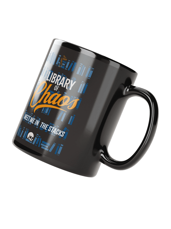 Library of Chaos Mug Black product image (2)