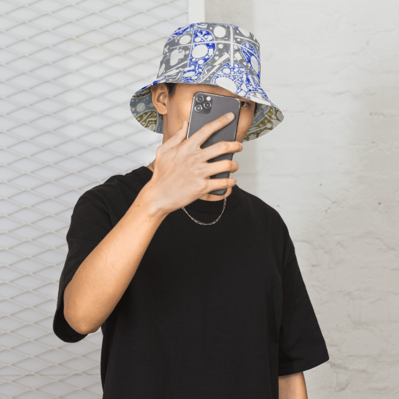 Cartoons Crankshaft & Clock Reversible Bucket Hat product image (4)